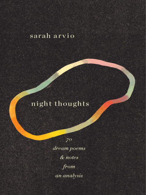 Title details for night thoughts by Sarah Arvio - Available